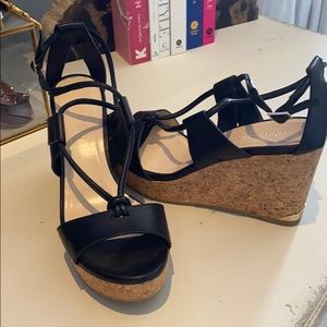 Jimmy Choo Cork Wedge Sandals